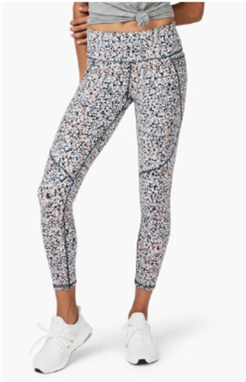 Sweaty Betty Power 7/8 Active Workout Print Leggings 23" // L